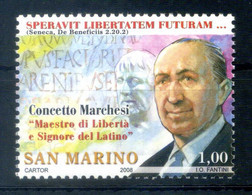 2008 SAN MARINO SET MNH ** 2183 Concetto Marchesi - Unused Stamps
