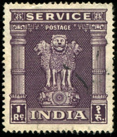 Pays : 229,1 (Inde : République) Yvert Et Tellier N°: S  10 (o) - Timbres De Service