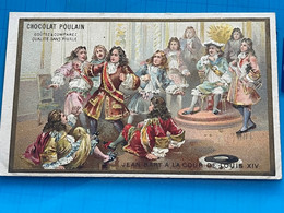 Carte Image Chromo Chocolat Poulain  - Jean Bart à La Cour De Louis XIV - Cioccolato