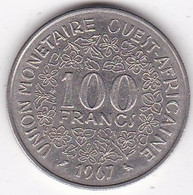 États De L'Afrique De L'Ouest 100 Francs 1967 , En Nickel, KM# 4 - Other - Africa