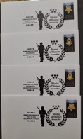 O) 2013 UNITED STATES - USA,  MEDAL OF HONOR WORLD WAR II, VIETNAM WAR, FDC XF - 2011-...