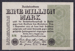 Germany - 1923 - 1 Mil  Mark - P102d...Wellen  R-101d  UNC - 1 Mio. Mark