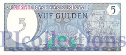 SURINAME 5 GULDEN 1982 PICK 125 UNC - Suriname