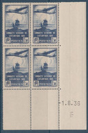 N° 320 COIN DATE DU 01/08/36 ** TTB - 1930-1939