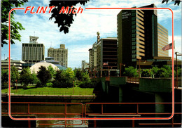 Michigan Flint Downtown View - Flint