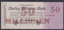 Germany - 1923 - 50 000 000 Mark  -28m.. R97b.. UNC - 50 Mio. Mark