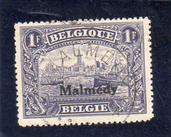 Belgique : Année 1920(Malmedy) N° 32 Oblitéré - OC55/105 Eupen & Malmédy