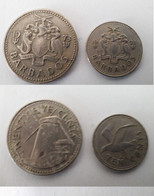 Barbados - Barbades - 10 Cents And 25 Cents 1973 - Barbados (Barbuda)