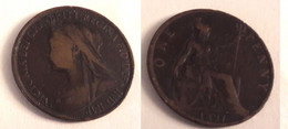 Royaume Uni - UK - 1 Penny 1897 Victoria - D. 1 Penny