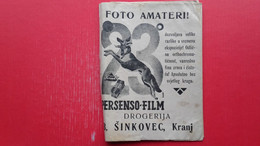 Foto Amateri!Persenso-film.Drogerija B.Sinkovec,Kranj - Material Und Zubehör