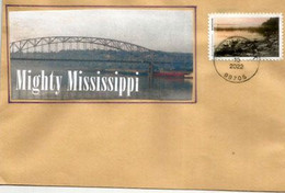 USA. Mighty Mississippi 2022  , Letter - Storia Postale