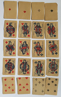 ANCIEN MINI JEU DE CARTES - FRANCE - PUBLICITE : CHICOREE DU BON CAFE CANTINIERE BLACK A SES PETITS AMIS - 32 Cards