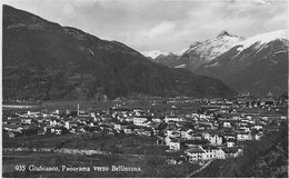 Giubiasco Panorama Verso Bellinzona 1945 - Giubiasco