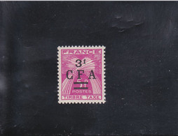 3F SUR 5F ROSE-LILAS  NEUF ** N° 40 YVERT ET TELLIER 1949-50 - Segnatasse