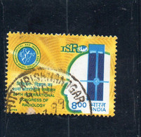 1998 India - Congresso Int. Di Radiologia - Used Stamps