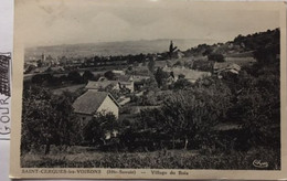 Cpa, 74 Haute Savoie Saint CERGUES Les VOIRONS VILLAGE DU BOIS, éd Cim, Non écrite - Saint-Cergues