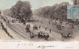 Grande-Bretagne CP  London Hyde Park The Row Chevaux - Hyde Park