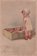 CPA Illustrateur - Colombo - Enfant Devant Une Boite De Patisseries - Gourmandises - Colombo, E.