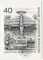 MC 106141 GERMANY/ BERLIN WEST - 1980 - Berliner Ansichten - Lilienthal-Gedenkstätte - Maximum Cards