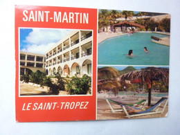 SAINT MARTIN - Hôtel "Le Saint Tropez" La Plage Et La Piscine - Saint Martin