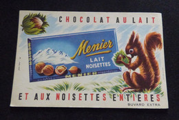 BUVARD   CHOCOLAT  MENIER - Lebensmittel