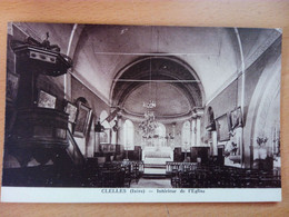 Clelles, église, Lot De 3 Cartes (3169) - Clelles