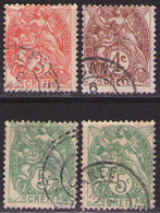 CRETE Mi 3-5  USED - Used Stamps