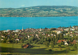 Postcard Switzerland Horgen Aerial - Horgen
