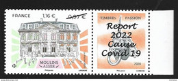 VARIETE N 5437 A ** - 1 TB AVEC TRES GROS DECALAGE DES COULEURS SUR FENETRES  - TRES VISIBLE AU SCANN - RRR !!! - Unused Stamps