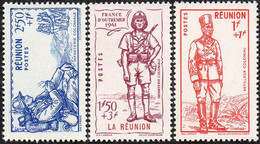 Détail De La Série Défense De L'Empire ** Réunion N° 175 à 177 - 1941 Défense De L'Empire