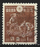 Japan 1937. Scott #258 (U) Harvesting - Gebraucht