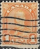 CANADA 1930 King George V - 1c. - Orange FU - Impôts De Guerre