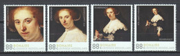 Caribbean Netherlands (Bonaire) - MNH Set PAINTING REMBRANDT - PORTRAIT OF OOPJEN COPPIT - Rembrandt