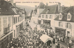 23 - CHAMBON S. VOUEIZE - S07745 - Place Du Marché - L1 - Chambon Sur Voueize