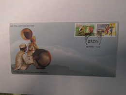 INDIA FDC INDIA - CYPRUS: JOINT ISSUE 2006 - Oblitérés