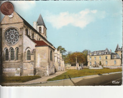 60 - Carte Postale Semi Moderne De  PRECY SUR OISE   Eglise Et Chateau  Les Lierres - Précy-sur-Oise