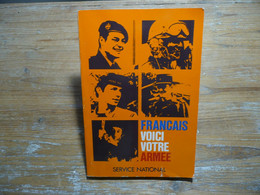 FRANCAIS VOICI VOTRE ARMEE SERVICE NATIONAL BROCHURE NON DATE 192 PAGES - French