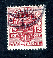 31 Sweden 1918 Scott O49- Mi.38 Used (Offers Welcome!) - Taxe