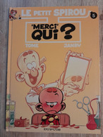 Bande Dessinée - Le Petit Spirou 5 - "Merci" Qui? (1994) - Petit Spirou, Le