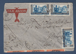 Tchad - Enveloppe Par Avion De Fort Lamy à Alger - Lettres & Documents