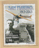 RSM F.lli Nuovi 0476 - San Marino 2013 - "GIANNI WIDMER" 1v.** - Neufs