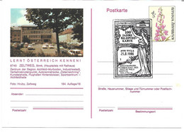 4147z: Ganzsache Bildpostkarte Zeltweg Mit Sonderstempel Aus 1986 - Zeltweg