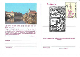 4147x: Ganzsache Bildpostkarte Steyr Mit Sonderstempel Aus 1986 - Traun
