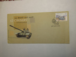 INDIA 62 CAVALERY GOLDEN JUBILEE COVER 2006 - Used Stamps