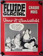 Affichette Pub. Fluide Glacial - Binet - Fluide Glacial