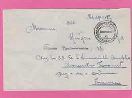 Camp Militaire D'internement De Remetschwil (Suisse) Sur Lettre Vers Clermont-Ferrand (Censure Militaire Au Dos) - Postmarks