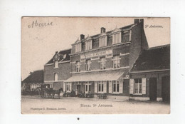 1 Oude Postkaart   Brecht   St Antonius  Hotel   St. Antoine   Uitgever Hermans - Brecht
