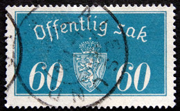 Norway 1933 Minr.19  I  35mm X19,5mm ÅLESUND ( Lot H 1035 ) - Dienstmarken