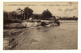 Cpa N° 27 SAINT GEORGES DE DIDONNE La Vigie Chemin De Vallières La Plage - Saint-Georges-de-Didonne