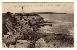 Cpa N° 34 SAINT GEORGES DE DIDONNE La Pointe De Vallières Le Phare - Saint-Georges-de-Didonne